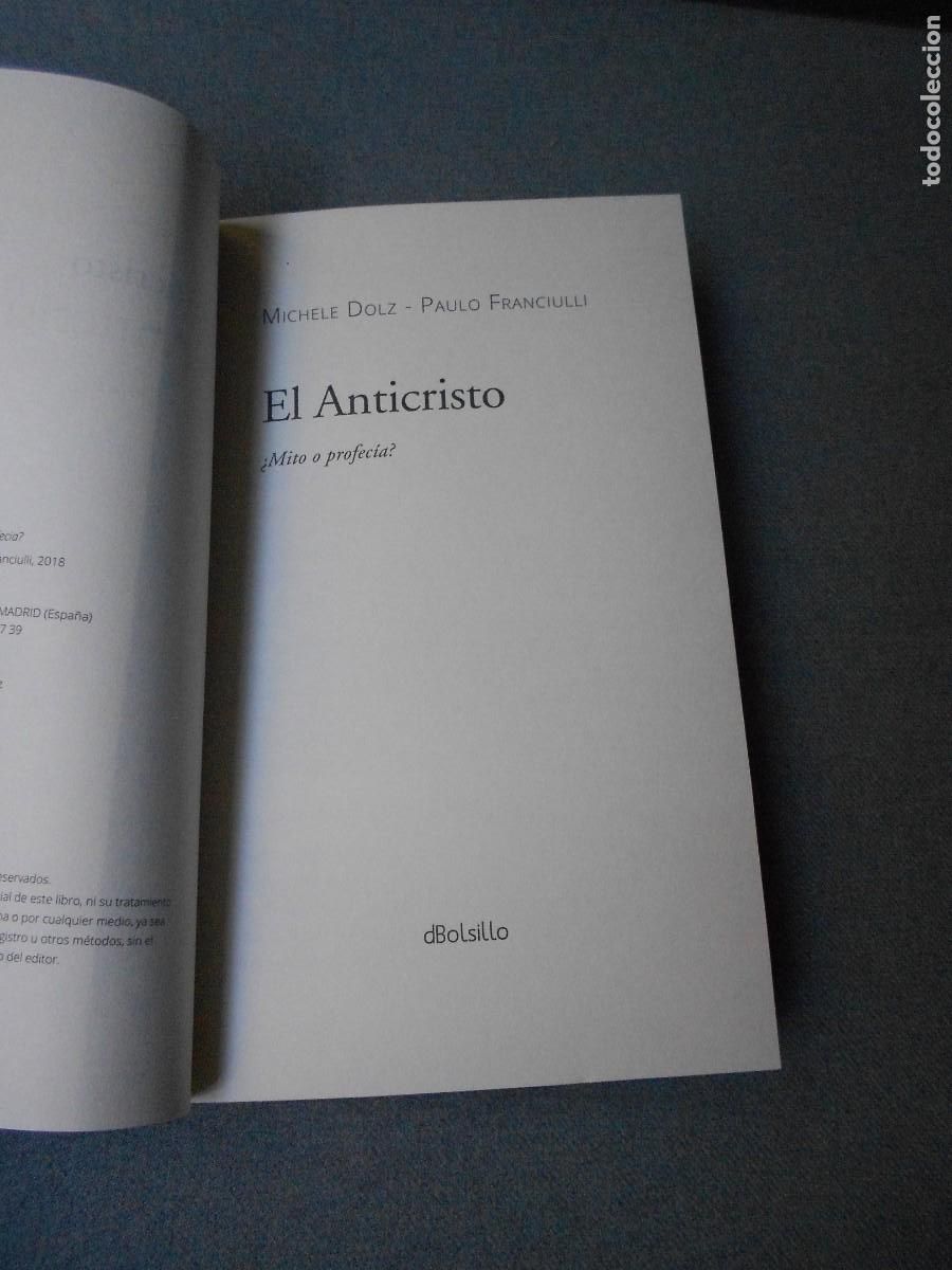 Libros de segunda mano: EL ANTICRISTO. MITO O PROFECIA ?. - Foto 3