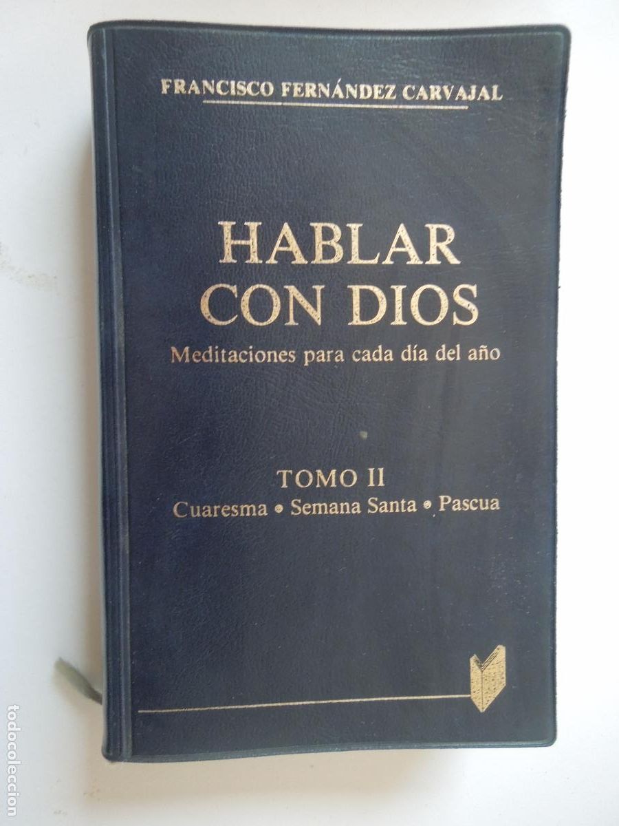 Libros de segunda mano: HABLAR CON DIOS - TOMO II - FRANCISCO FERN&Aacute;NDEZ CARVAJAL - EDICIONES PALABRA 1991.