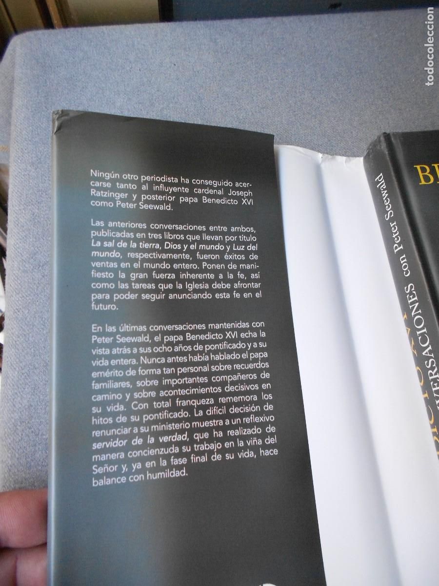 Libros de segunda mano: BENEDICTO XVI. ULTIMAS CONVERSACIONES. - Foto 3