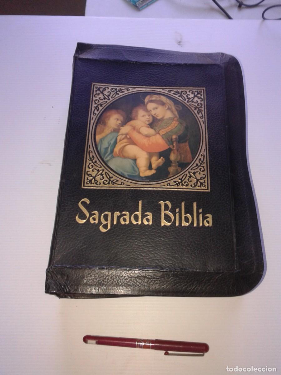 Libros de segunda mano: SAGRADA BIBLIA, JUAN STRAUBINGER, 1958, IMPRESA 1964, VER FOTOS, T26