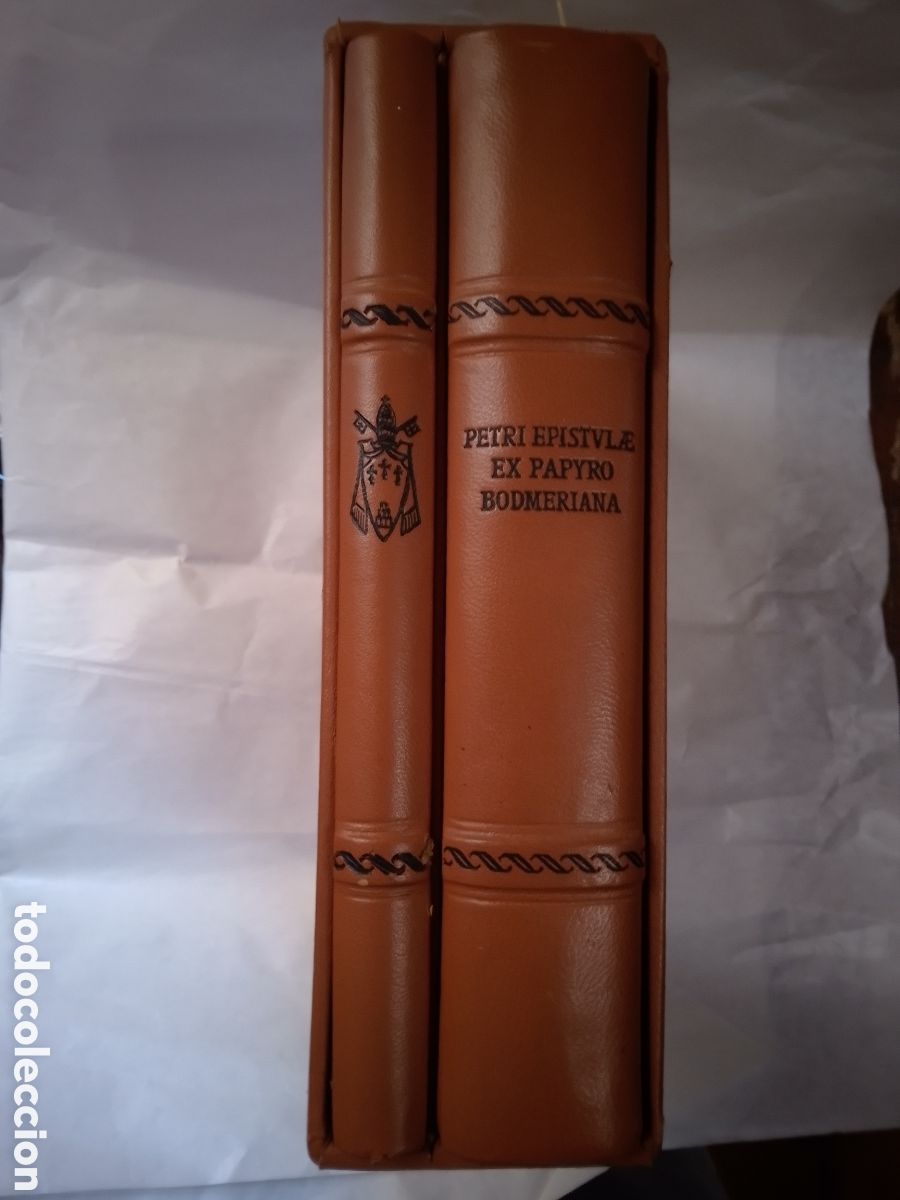 Libros de segunda mano: EPISTOLA DE SAN PEDRO. FACSIMIL. VICENT GARCIA. VALENCIA. 1986
