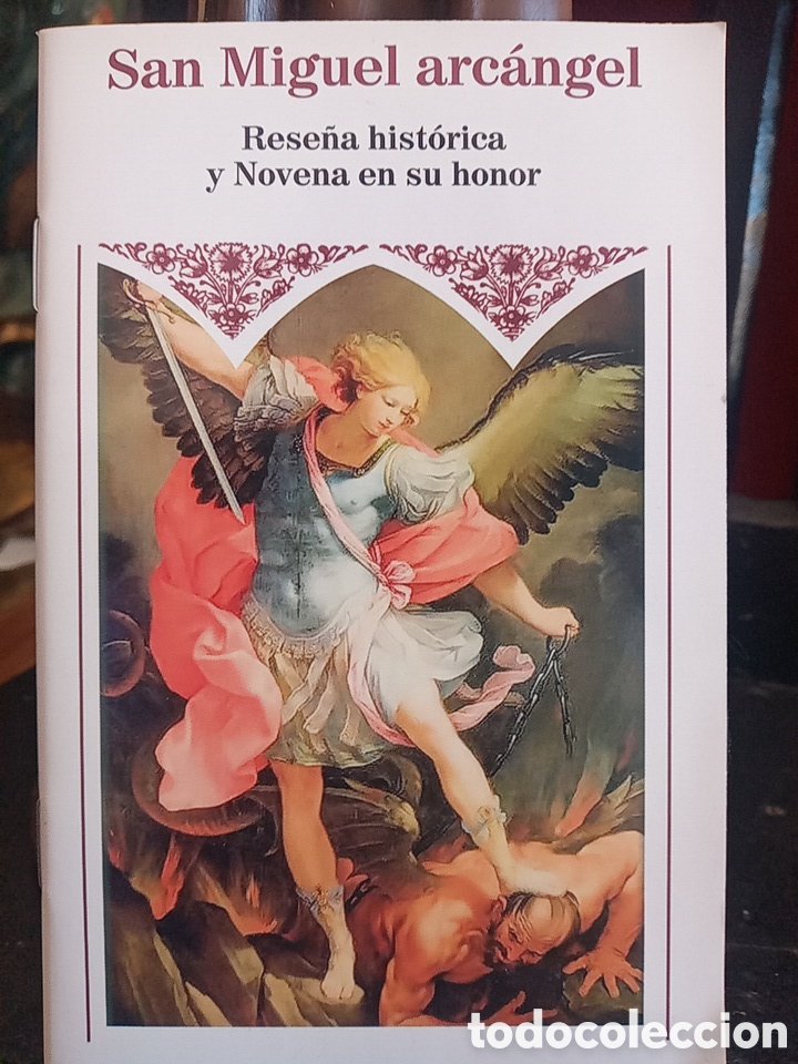 Libros de segunda mano: NOVENA A SAN MIGUEL ARC&Aacute;NGEL