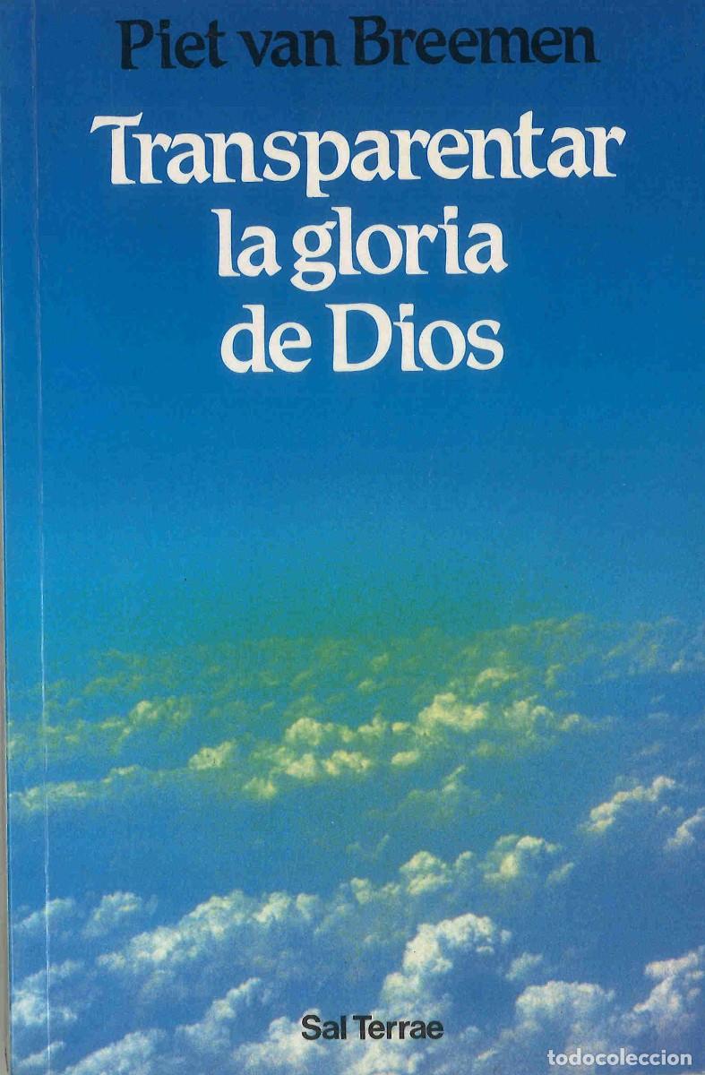 Libros de segunda mano: Transparentar la gloria de Dios. Piet van Breemen. Sal Terrae. 1995