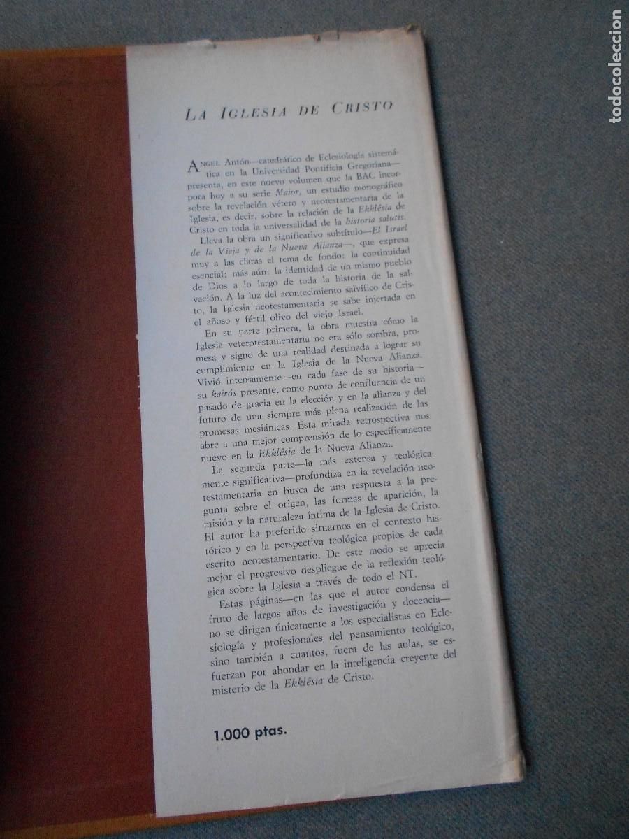 Libros de segunda mano: LA IGLESIA DE CRISTO - Foto 5