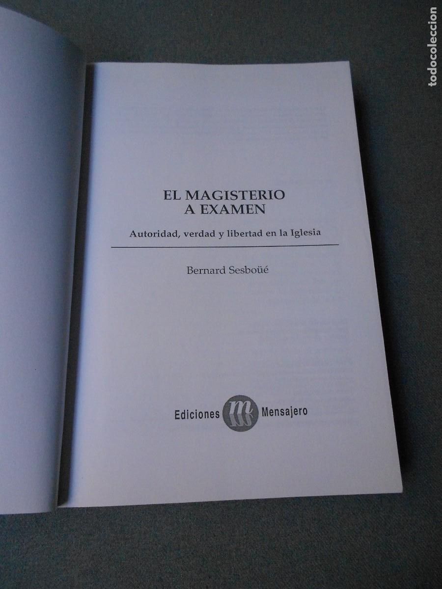 Libros de segunda mano: EL MAGISTERIO A EXAMEN - Foto 2