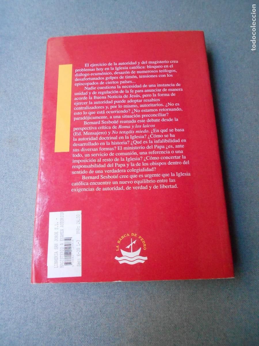 Libros de segunda mano: EL MAGISTERIO A EXAMEN - Foto 3