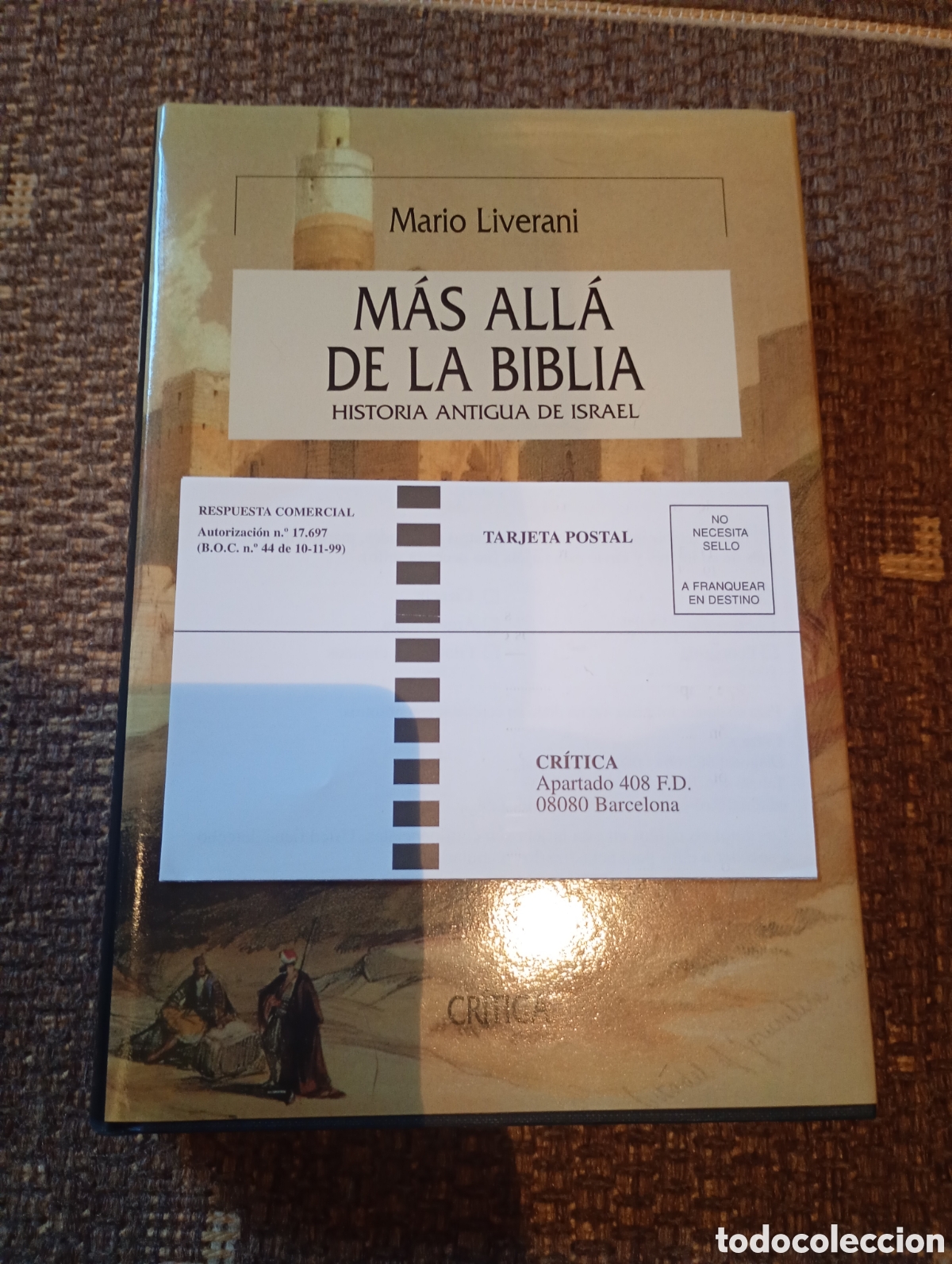 Libros de segunda mano: M&aacute;s all&aacute; de la biblia historia antigua de Israel Mario liberame. Critica