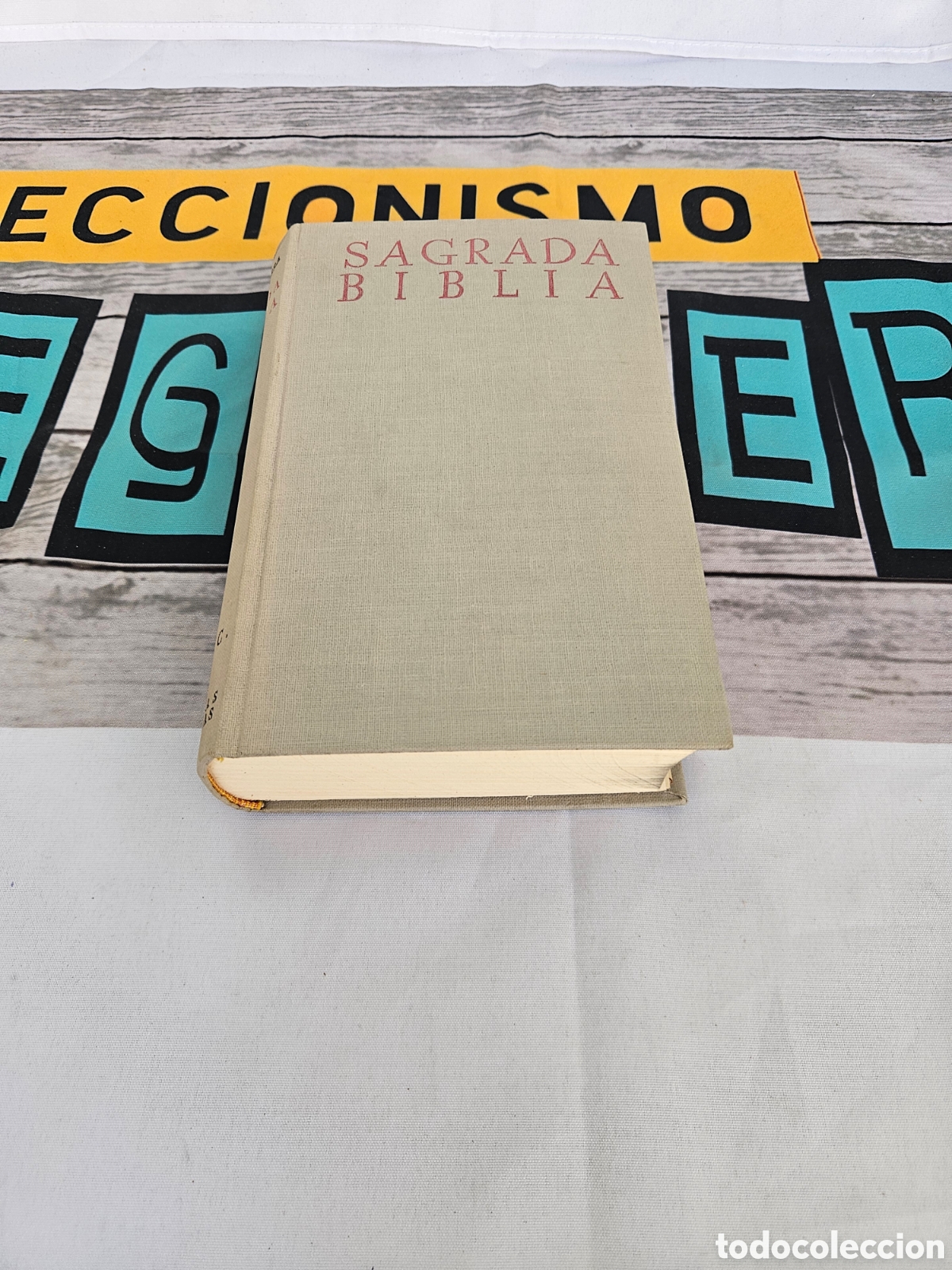 Libros de segunda mano: SAGRADA BIBLIA. BOVER. CANTERA. 4&deg; EDICION. SAGRADAS ESCRITURAS