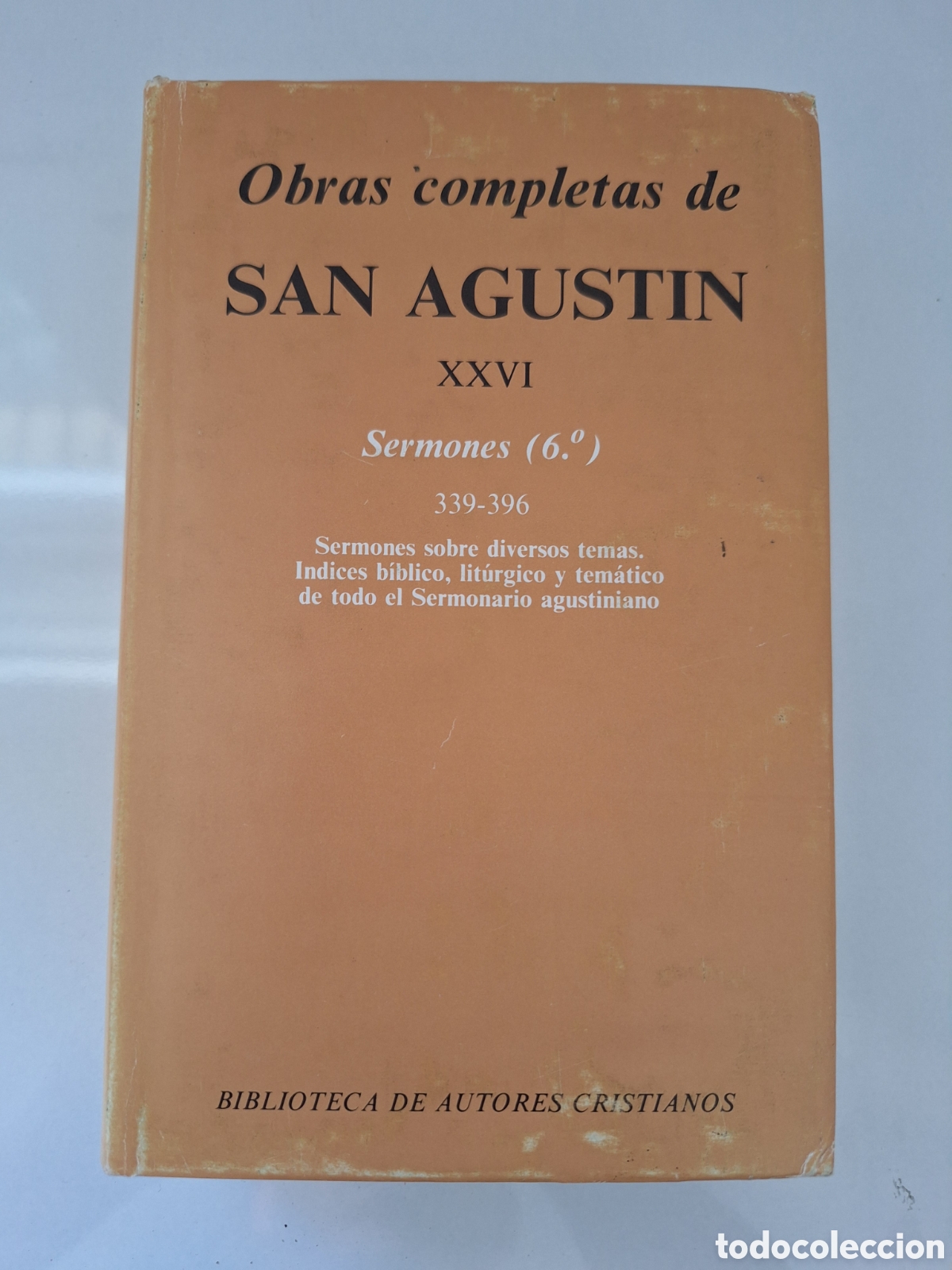Libros de segunda mano: SAN AGUSTIN, Obras completas, tomo XXVI (Sermones)