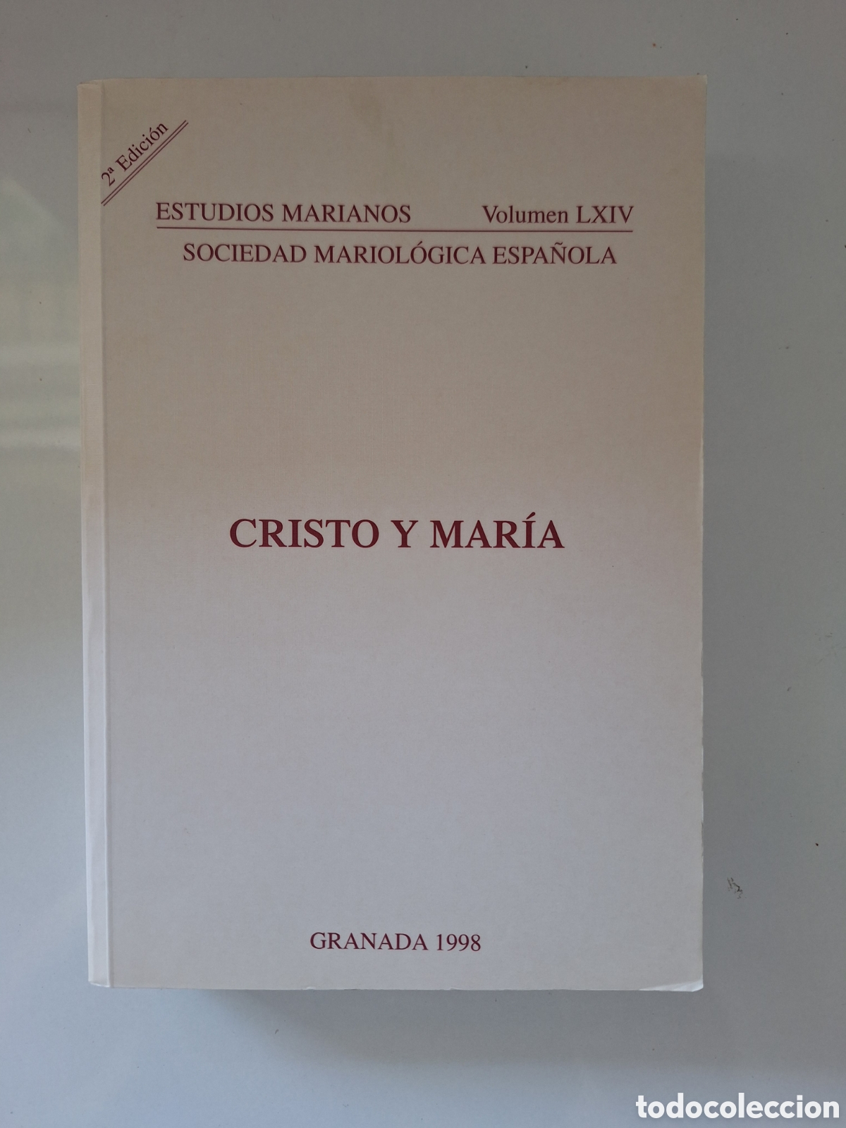 Libros de segunda mano: Cristo y Maria (Estudios Marianos), 1998