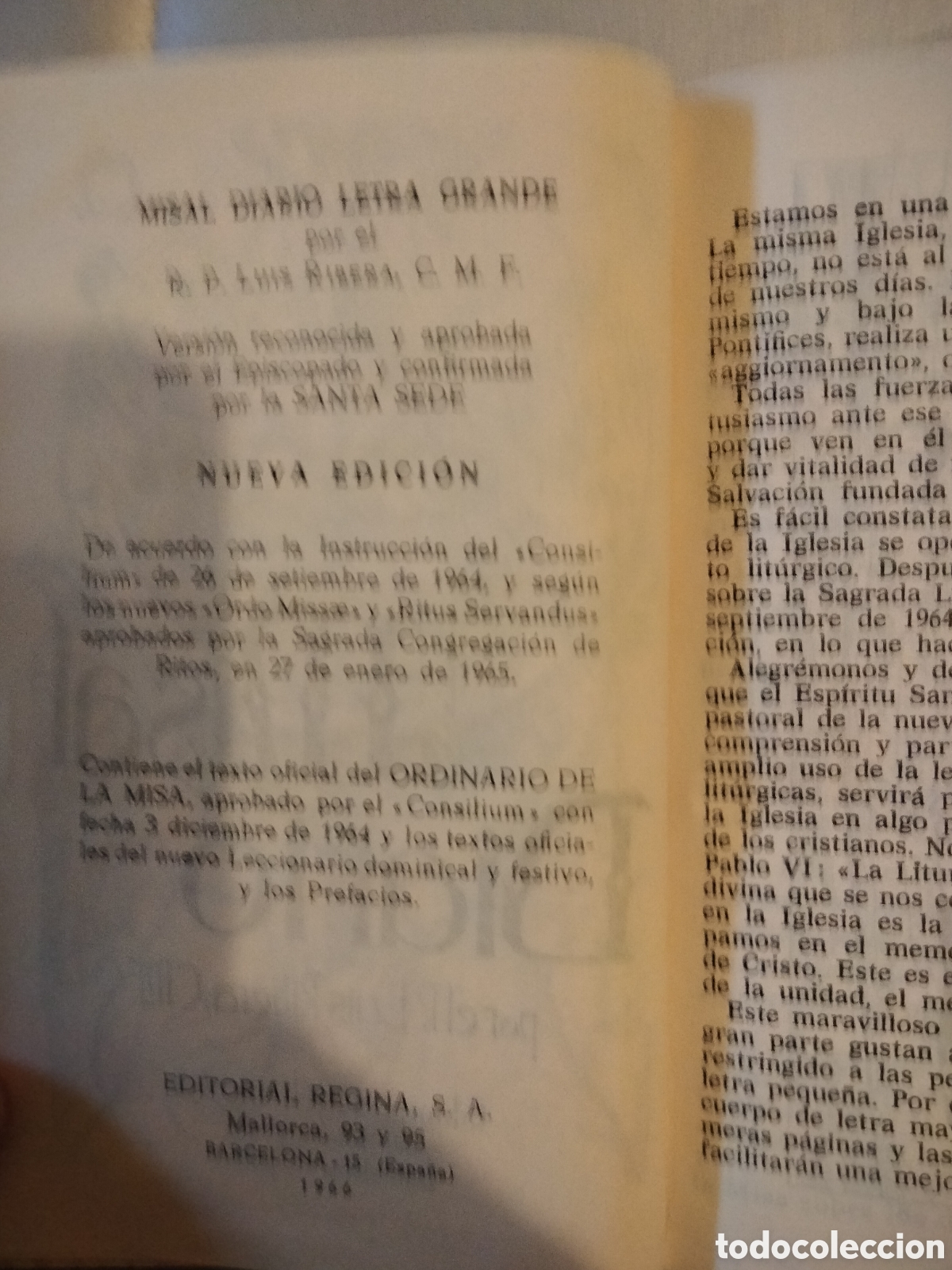 Libros de segunda mano: Misal diarioLuis Ribera - Foto 4