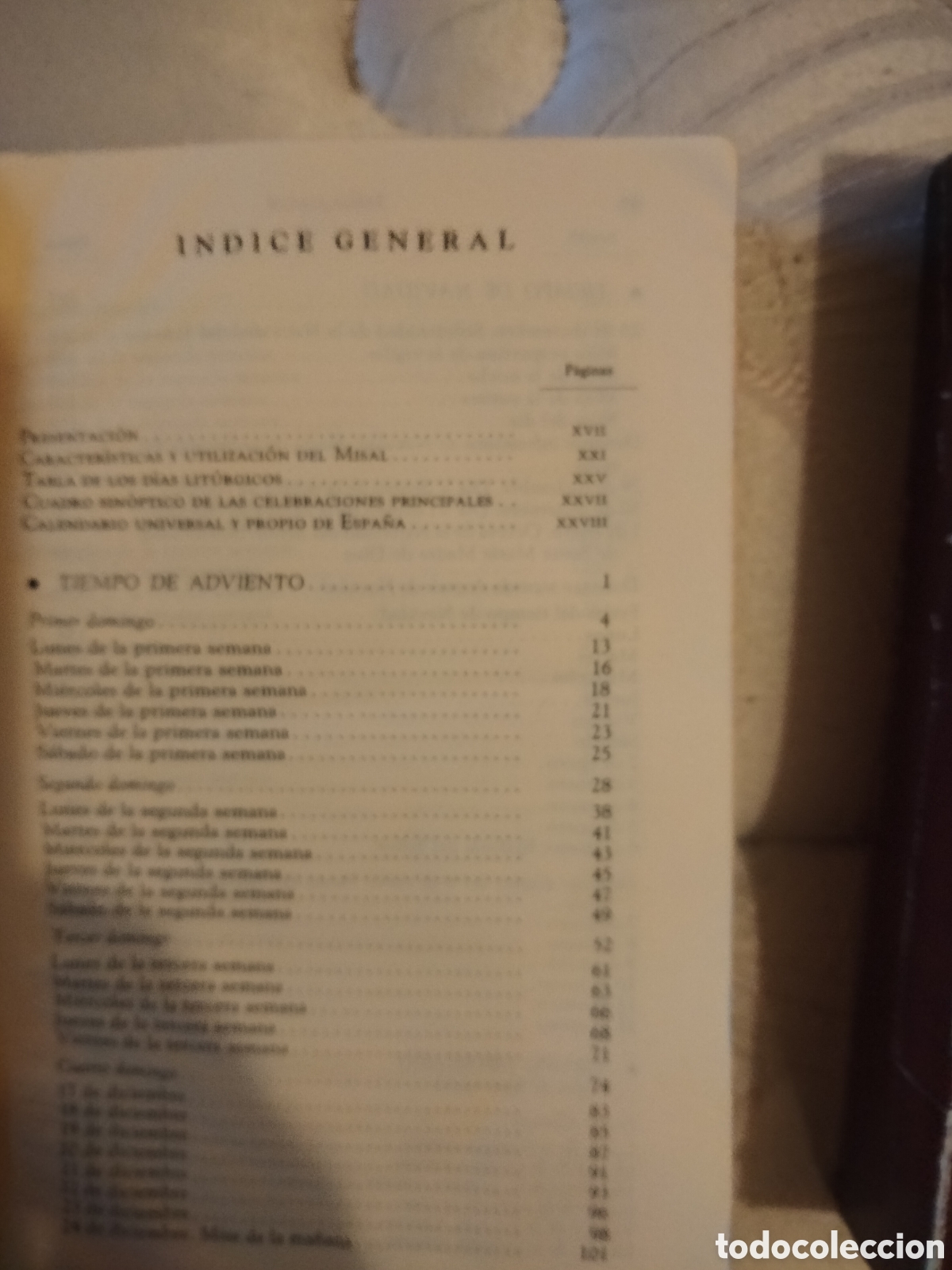 Libros de segunda mano: Misal romano completo a&ntilde;o 1973 - Foto 4