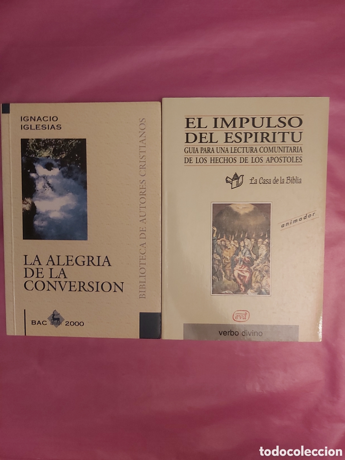 Libros de segunda mano: LA ALEGR&Iacute;A DE LA CONVERSION EL IMPULSO DEL ESP&Iacute;RITU BIBLIOTECA AUTORES CRISTIANOS VERBO DIVINO