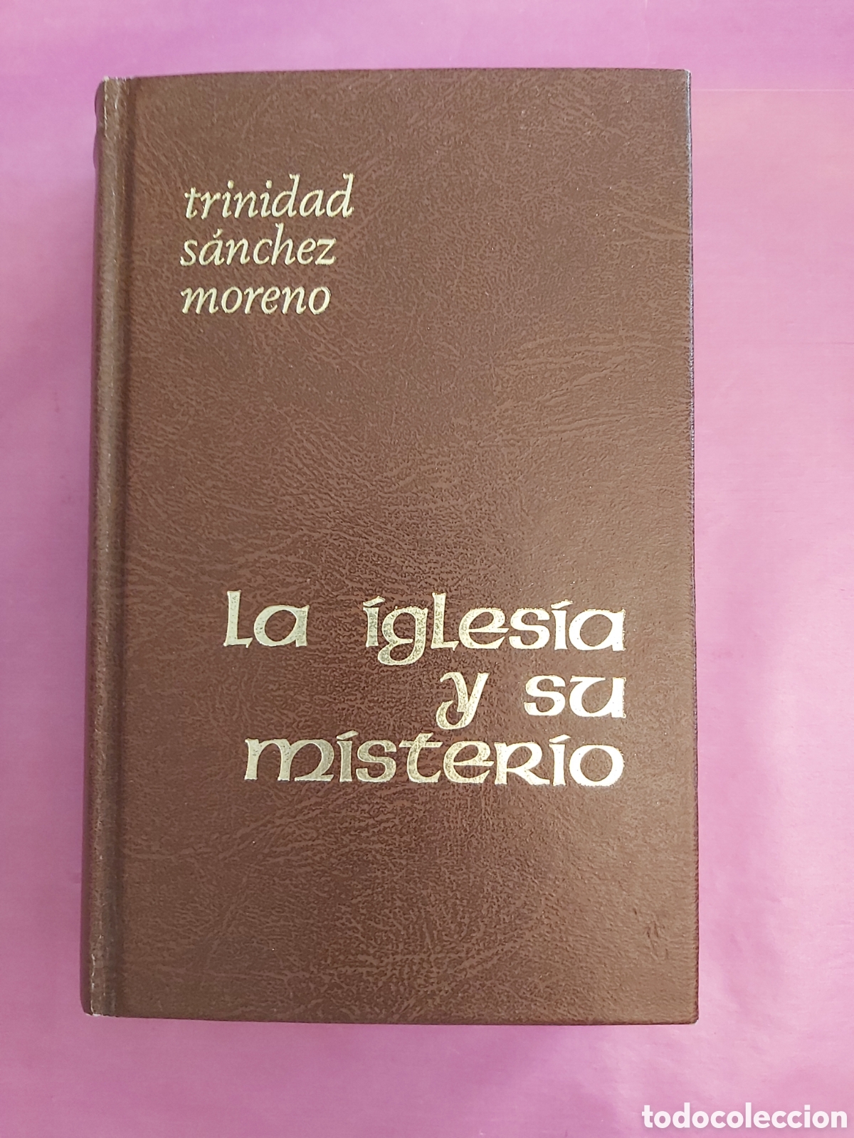Libros de segunda mano: LA IGLESIA Y SU MISTERIO TRINIDAD S&Aacute;NCHEZ MORENO 1991 OBRA DE LA IGLESIA ECODISA