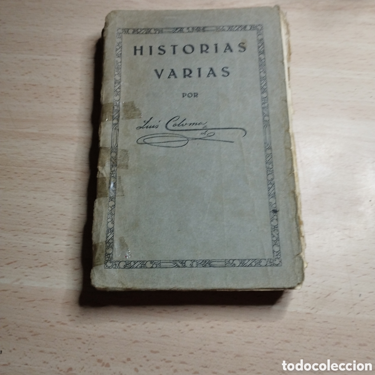 Libros de segunda mano: Historias varias. Tomo ll. P. Luis Coloma. 1935. El mensajero de C. de Jes&uacute;s . Bilbao