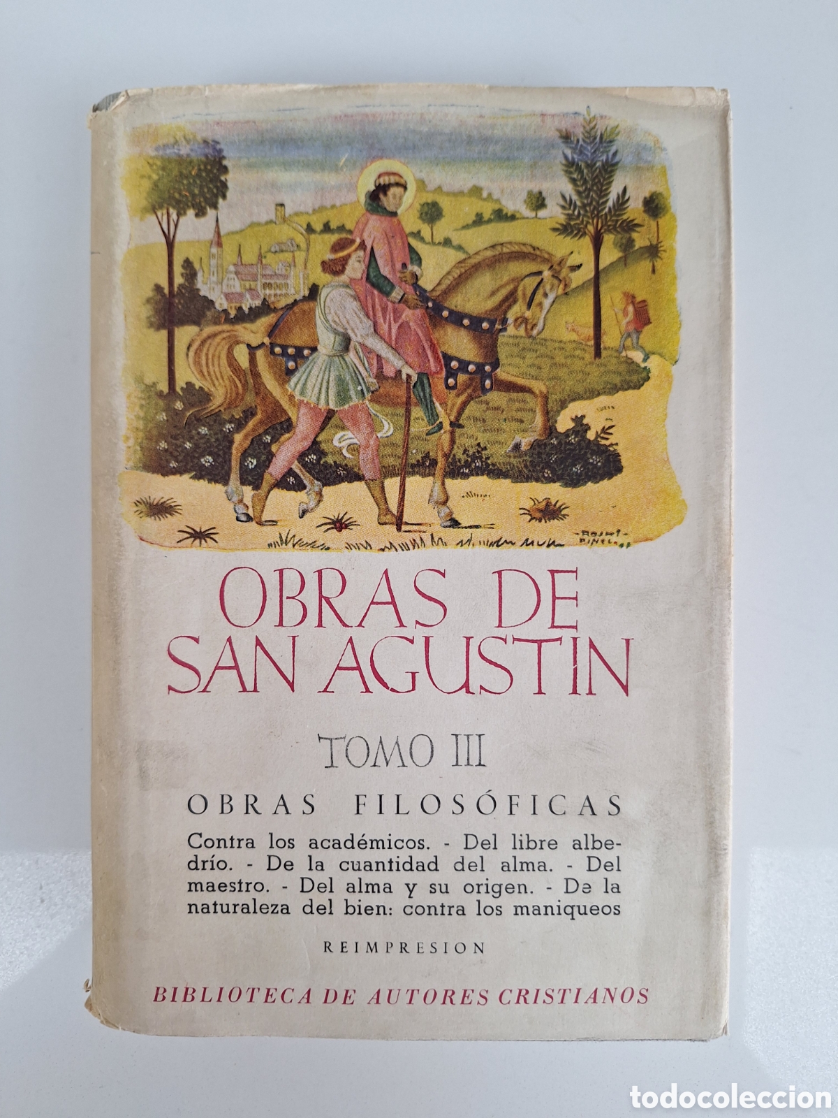 Libros de segunda mano: Obras de San Agustin, III, Obras Filosoficas