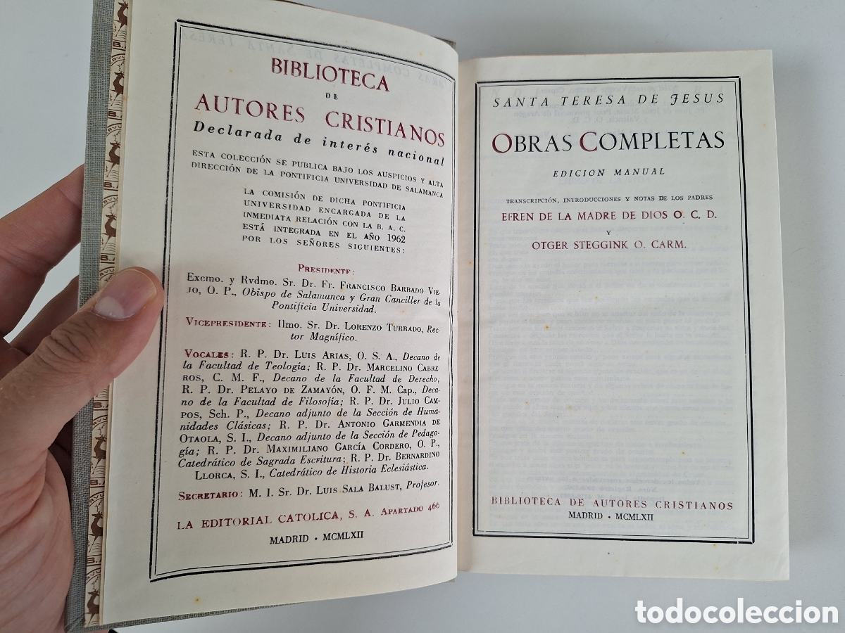 Libros de segunda mano: Obras completas de Santa Teresa, BAC - Foto 7