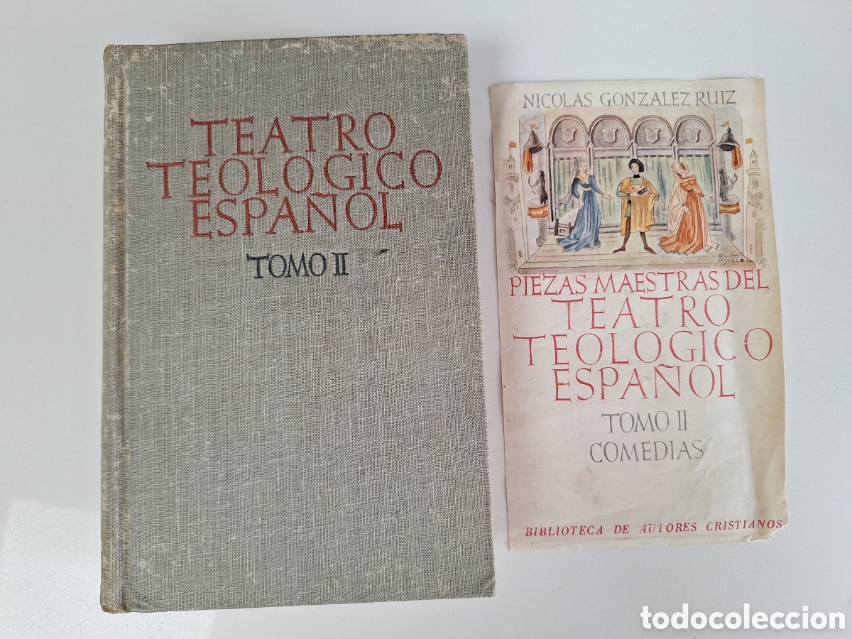 Libros de segunda mano: Teatro Teologico Espa&ntilde;ol, tomo II, 1a edicion, BAC