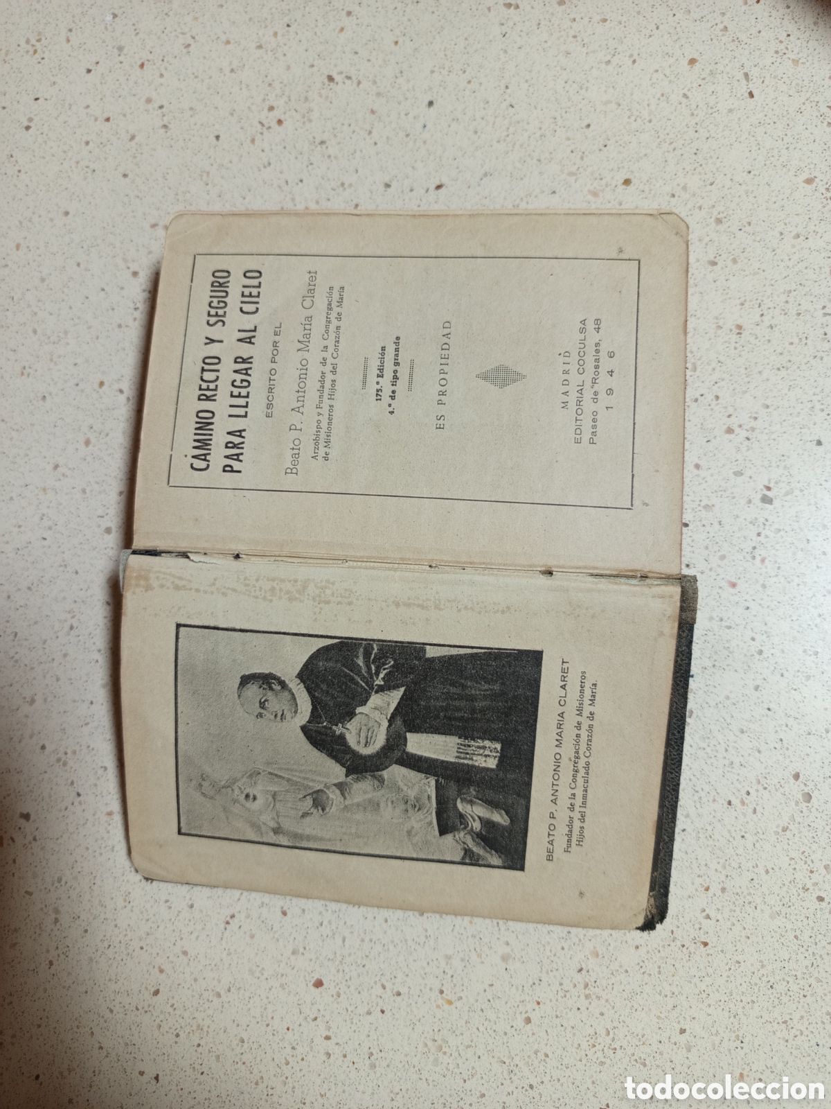 Libros de segunda mano: Camino recto y seguro para llegar al cielo. Editorial Coculsa. 1946