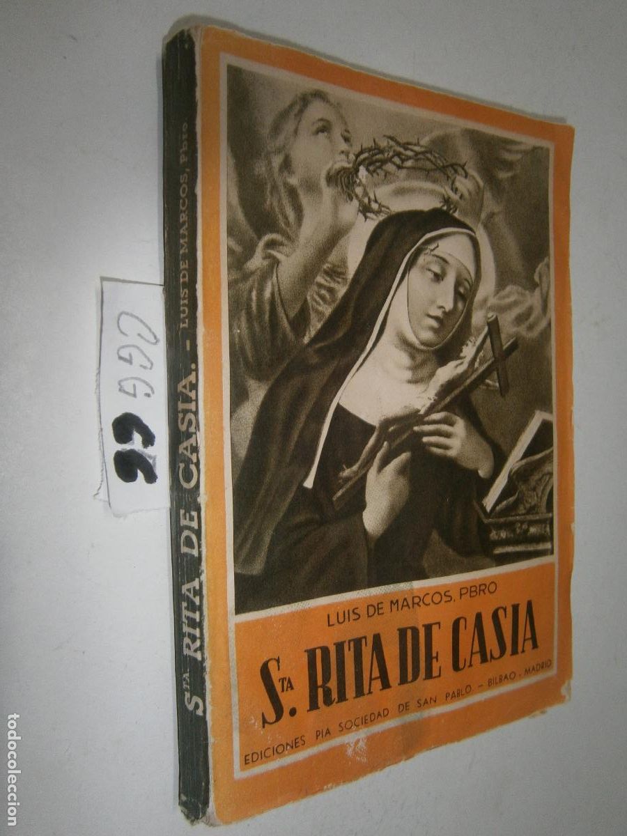 Libros de segunda mano: SANTA RITA DE CASIA ---