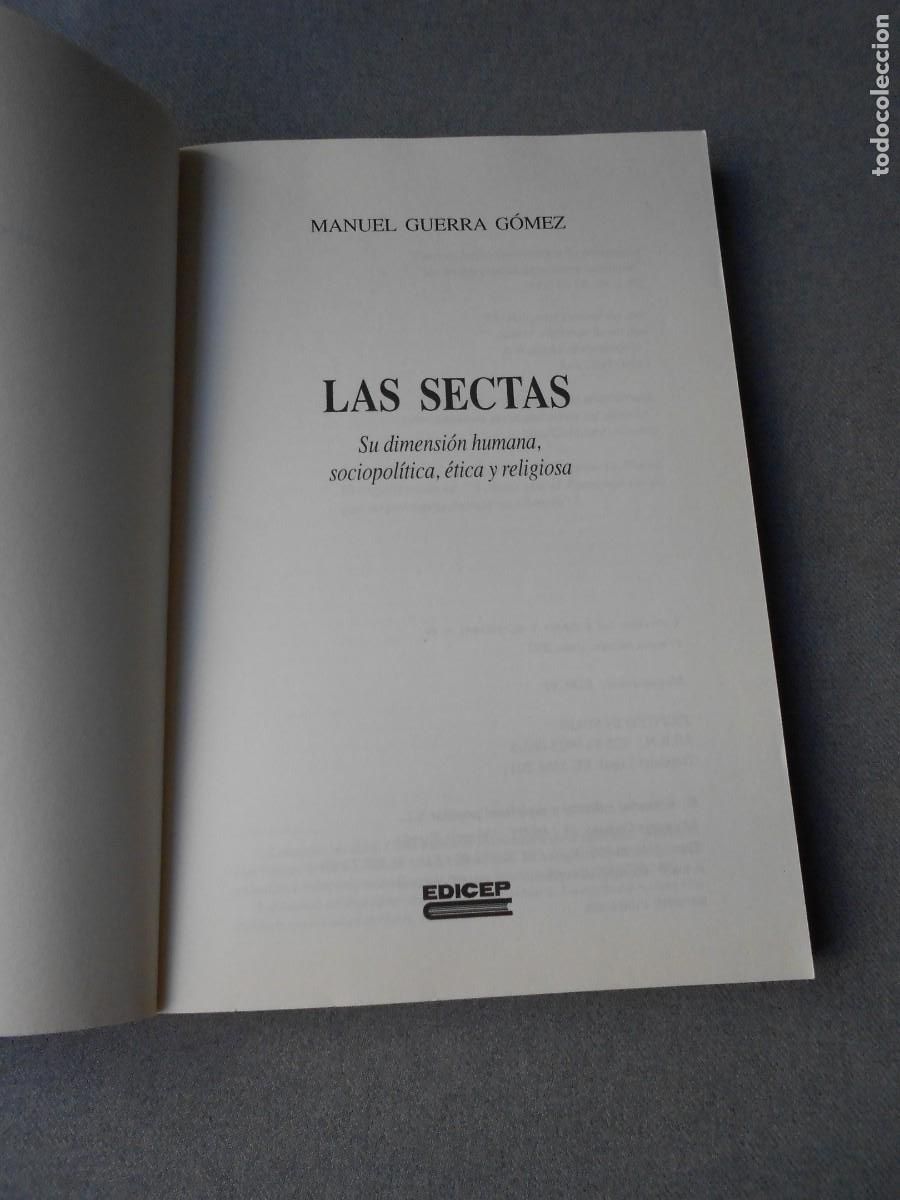 Libros de segunda mano: LAS SECTAS. GUERRA GOMEZ - Foto 2