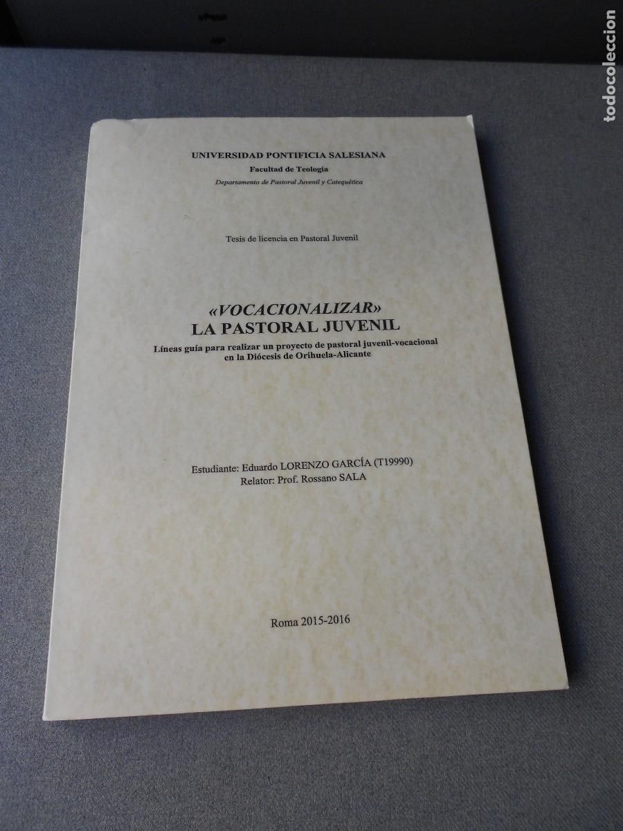Libros de segunda mano: VOCACIONALIZAR LA PASTORAL JUVENIL