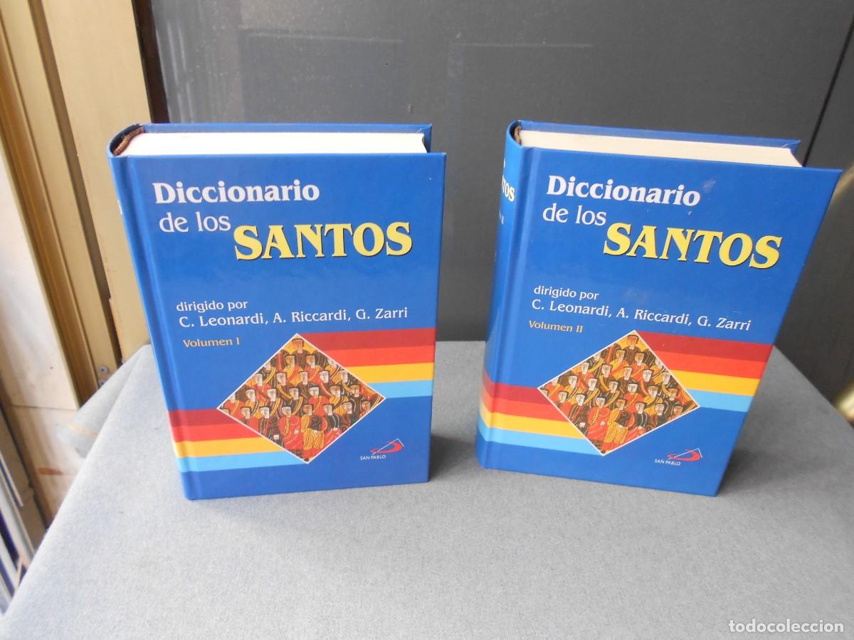 Libros de segunda mano: DICCIONARIO DE LOS SANTOS