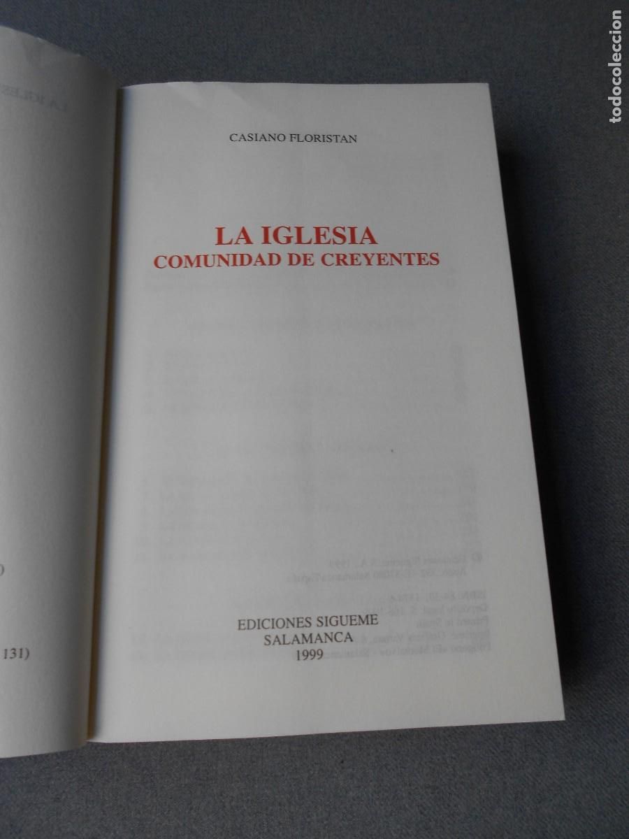 Libros de segunda mano: LA IGLESIA. COMUNIDAD DE CREYENTES - Foto 4