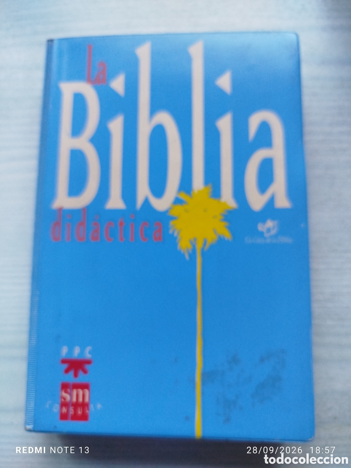 Libros de segunda mano: La biblia sm.tapas plastificadas