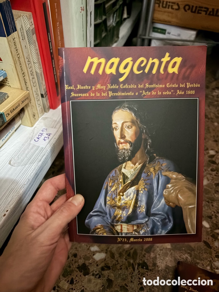 Libros de segunda mano: Caja13 Revista Magenta Murcia 23 2008 Cofrad&iacute;a Cristo del Perdon