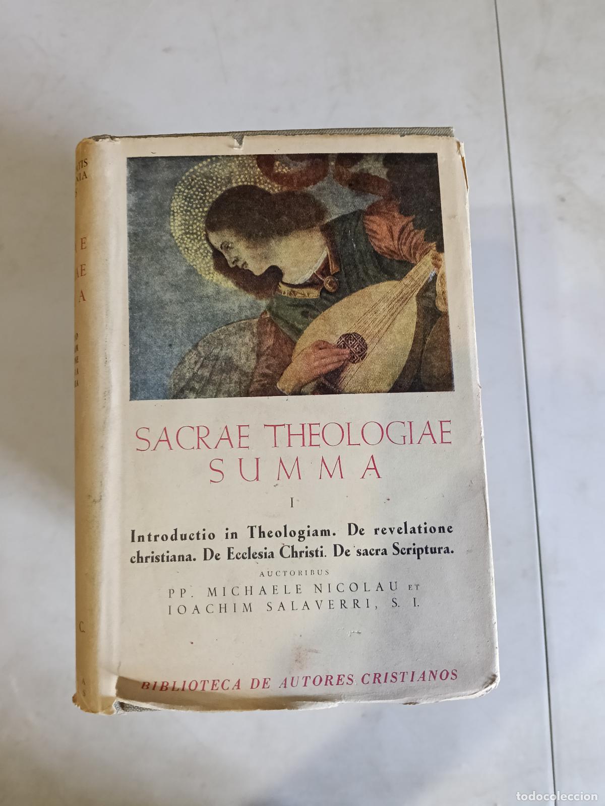 Libros de segunda mano: LIBRO - SACRAE THEOLOGIAE SUMMA - BIBLIOTECA DE AUTORES CRISTIANOS - 1950