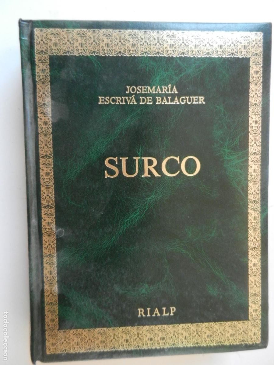 Gebrauchte B&uuml;cher: SURCO - JOSEMARIA ESCRIV&Aacute; DE BALAGUER - RIALP 1986