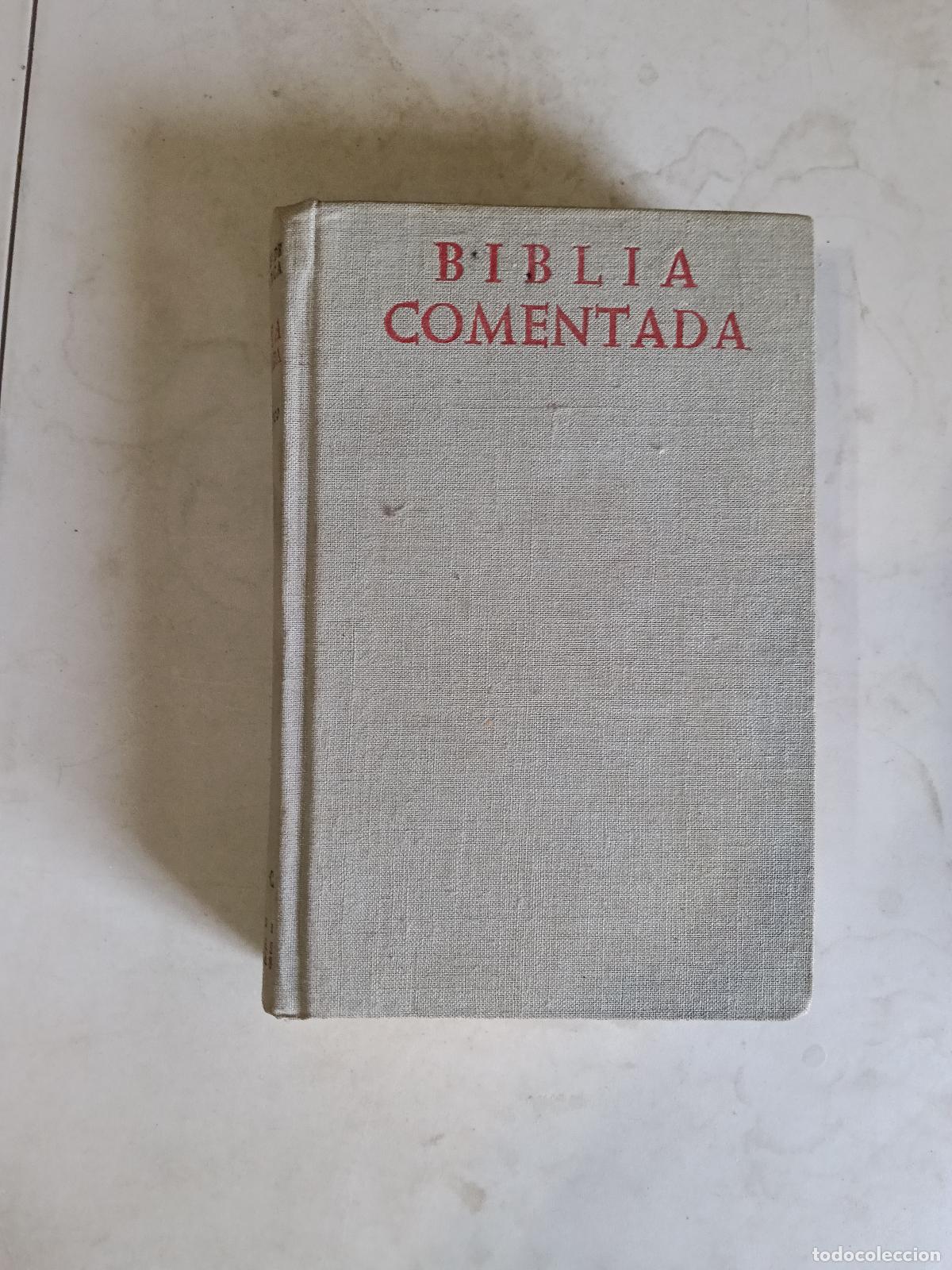 Libros de segunda mano: Biblia comentada, tomo I: Pentateuco BAC