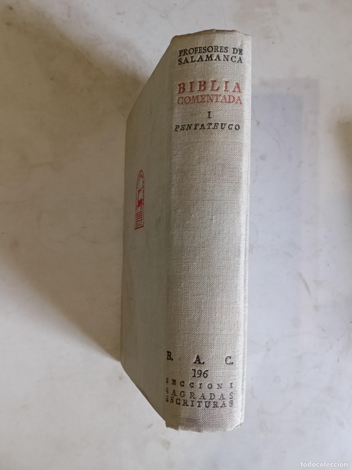 Libros de segunda mano: Biblia comentada, tomo I: Pentateuco BAC - Foto 2