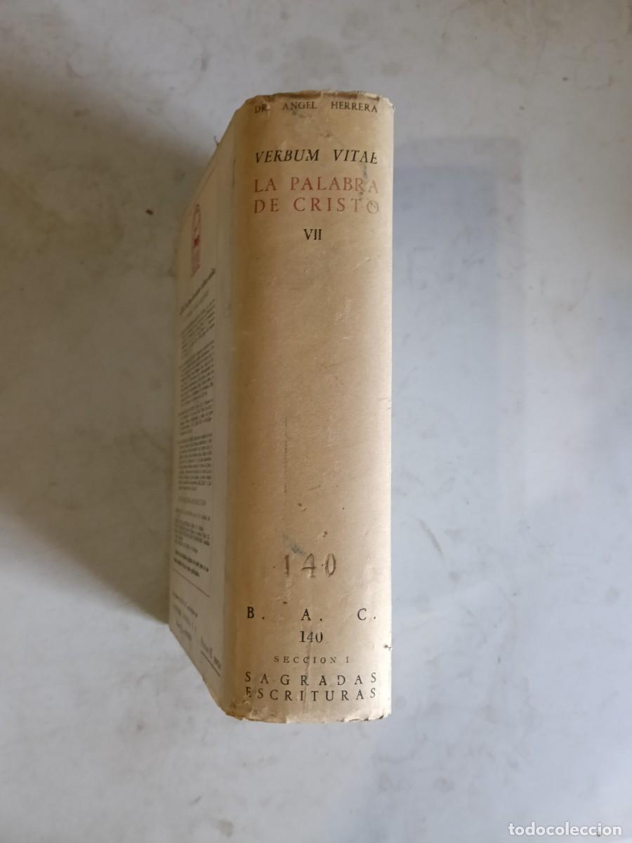 Libros de segunda mano: LA PALABRA DE CRISTO VII BAC - Foto 2