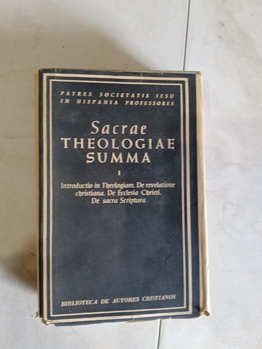 Libros de segunda mano: SACRAE Theologiae Summa. I BAC