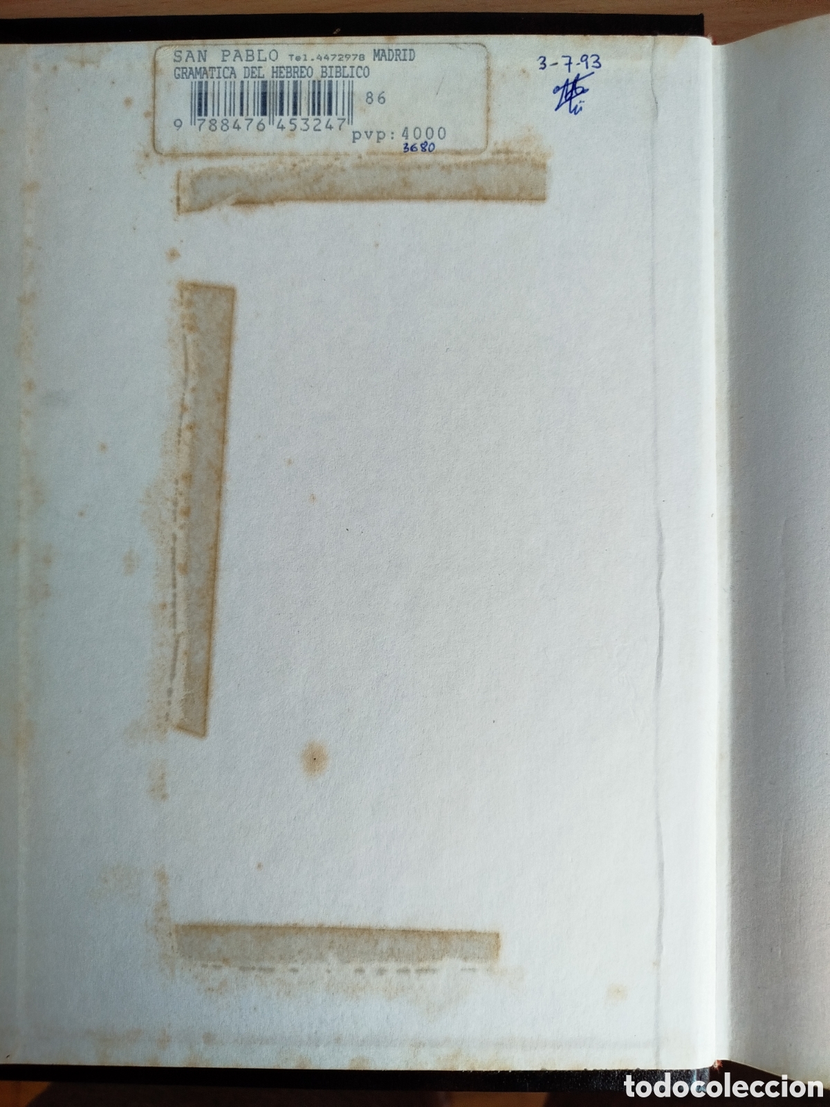 Libros de segunda mano: Gram&aacute;tica del hebreo b&iacute;blico (Meyer) - Foto 11