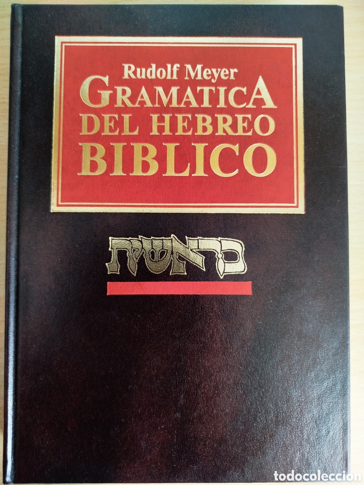 Libros de segunda mano: Gram&aacute;tica del hebreo b&iacute;blico (Meyer)