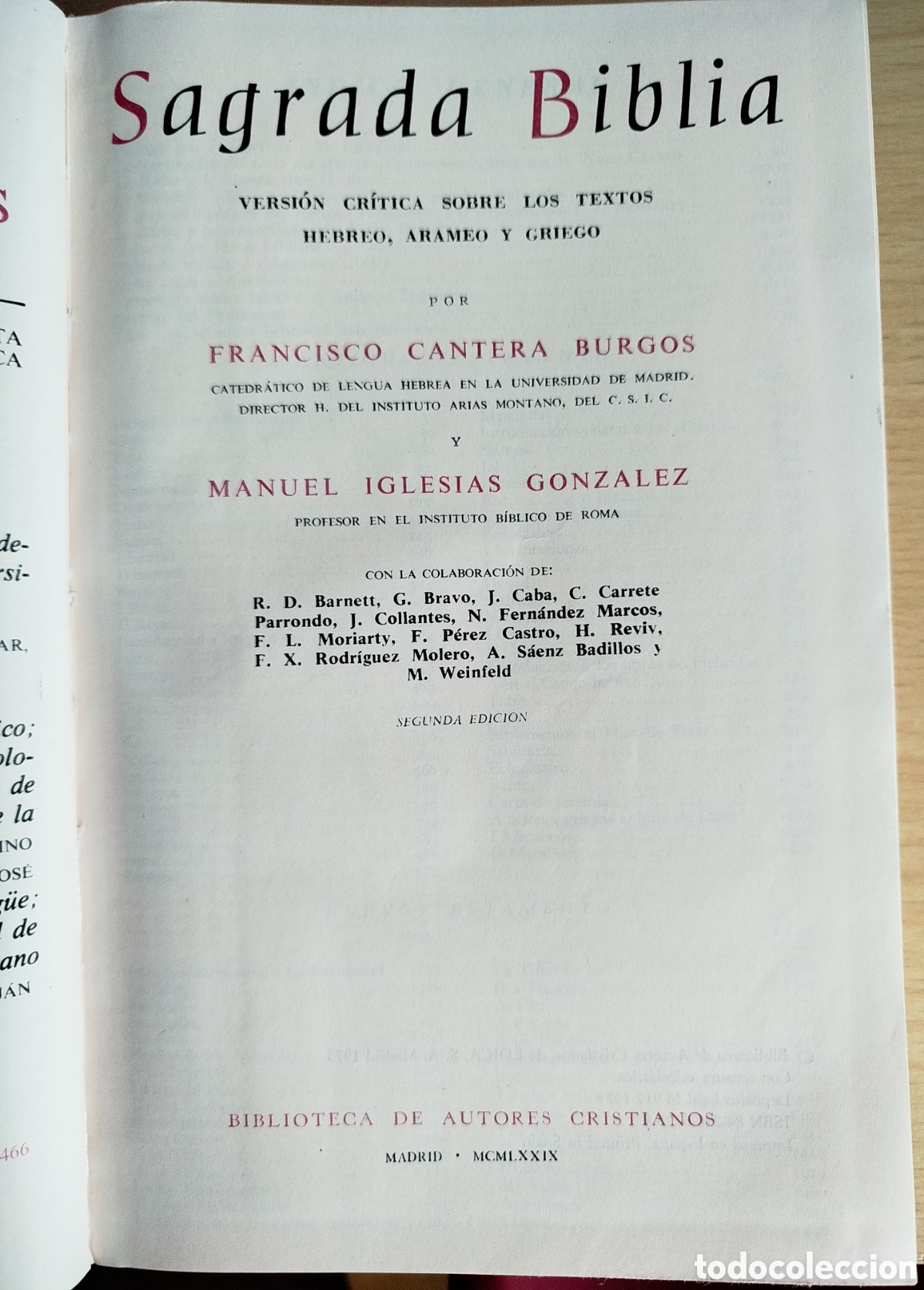 Libros de segunda mano: Biblia Cantera Iglesias - Foto 4