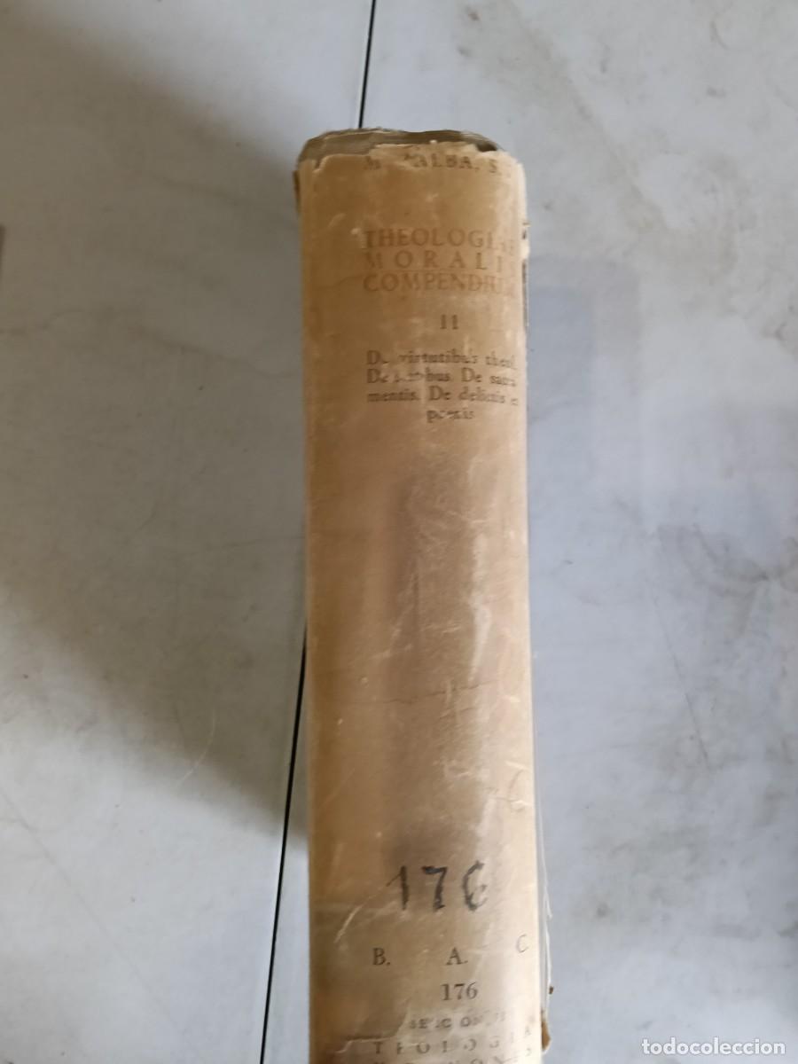 Libros de segunda mano: Theologiae moralis compendium II - Foto 2