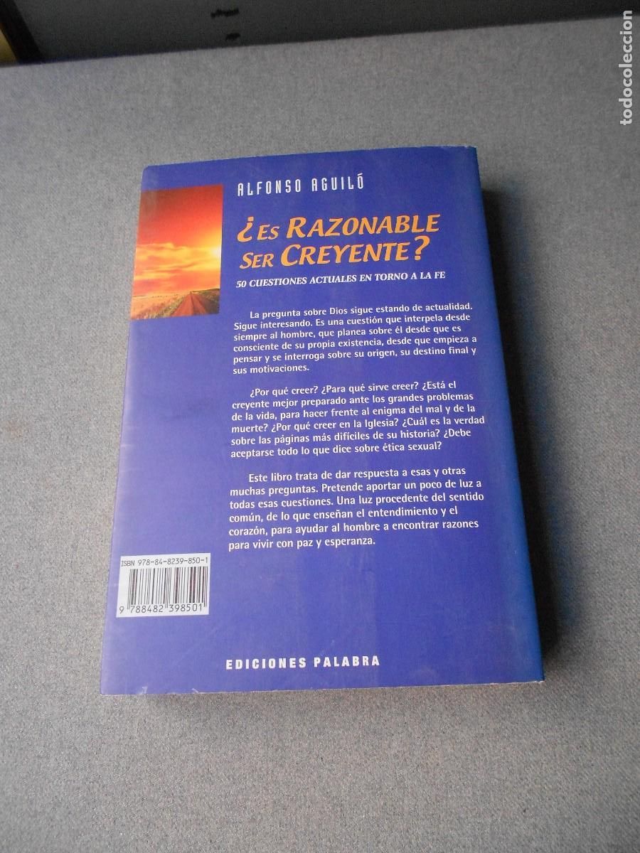 Libros de segunda mano: ES RAZONABLE SER CREYENTE ? - Foto 5