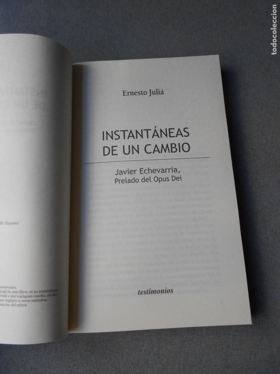 Libros de segunda mano: INSTANTANEAS DE UN CAMBIO - Foto 3
