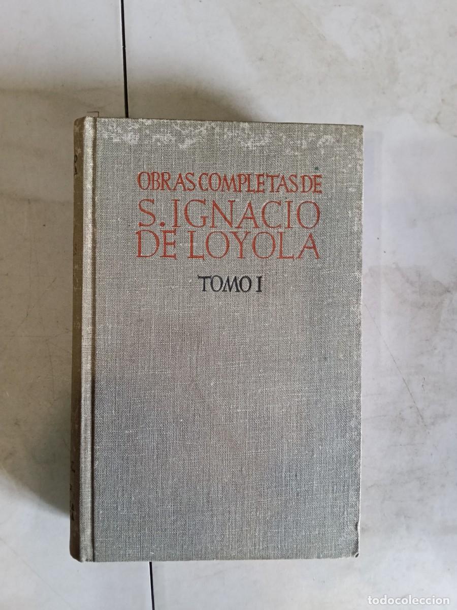 Libros de segunda mano: OBRAS COMPLETAS DE SAN IGNACIO DE LOYOLA Edici&oacute;n Manual - P. IGNACIO IPARRAGUIRRE, S. I.,