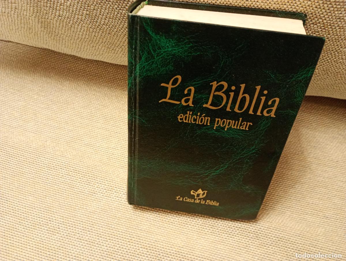Libros de segunda mano: LA BIBLIA EDICION POPULAR