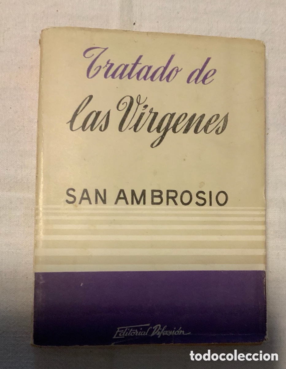 Libros de segunda mano: Tratado de las Virgenes. San Ambrosio