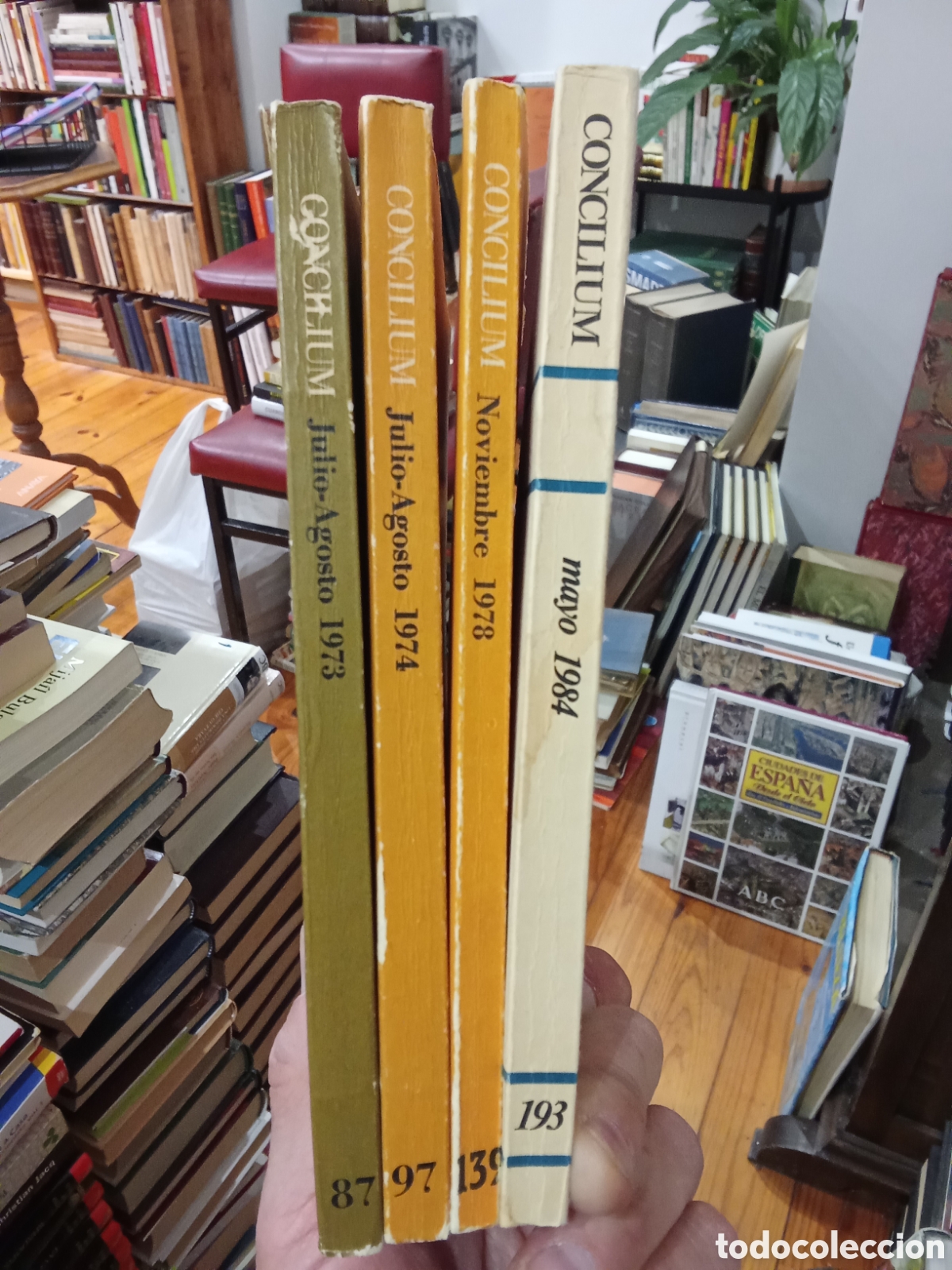 Libros de segunda mano: Concilium Revista internacional de Teolog&iacute;a N&uacute;meros 87-97-139-193