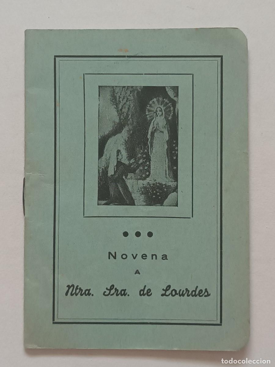 Libros de segunda mano: NOVENA A NTRA. SRA. DE LOURDES