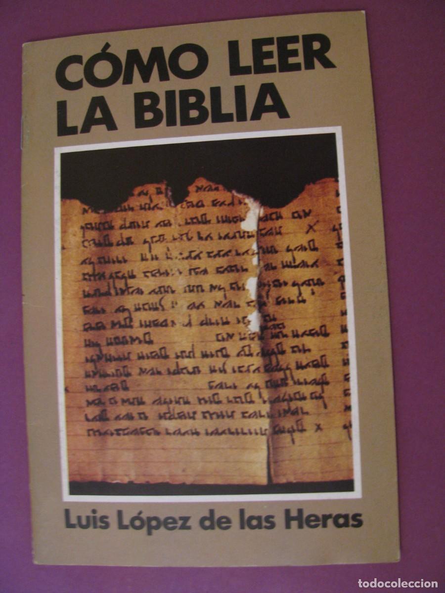 Libros de segunda mano: CUADERNOS BAC N&ordm; 16. 1978. COMO LEER LA BIBLIA