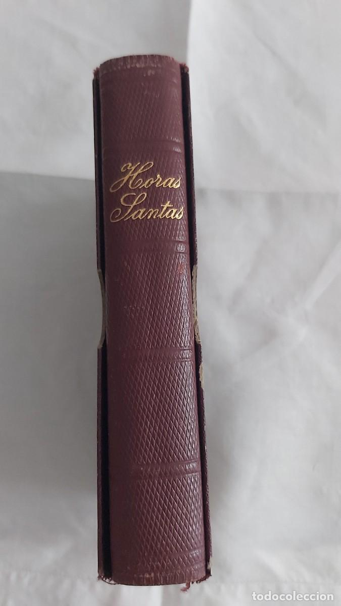 Libros de segunda mano: Libro Antiguo &rdquo;Hora Santa&rdquo; (1960) - P. Mateo Crawley-Boevey - 21&ordf; Ed. Con Estuche Original