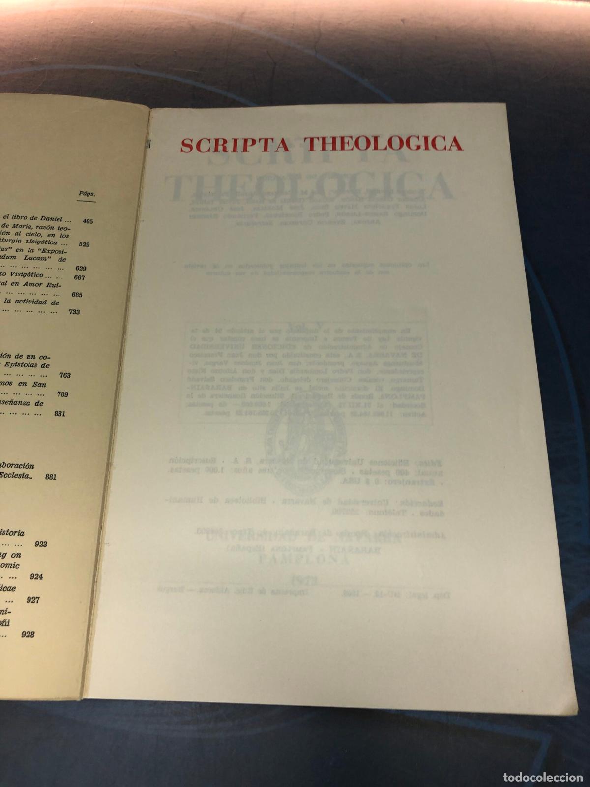 Libros de segunda mano: Scripta Theologica, Vol 2 - Foto 3